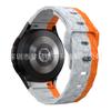 Para Samsung watch7 watch strap watch6/5/4 padrão de futebol fivela reversa pulseira de silicone pulseira de relógio de 20 mm