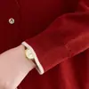 Novedades en punto de otoño, ropa elegante para mujeres, tops elegantes de manga larga para mujeres de mediana edad y mayores, y versátiles suéteres de punto