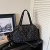 Bolsa de Viaje Transfronteriza de Gran Capacidad con Ruedas y Mango Extensible, Se Puede Usar como Bolso de Mano o Bolso Cruzado, Adecuada para Viajes de Negocios de Corta Distancia, Deportes y Fitness