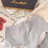 Ropa interior para mujer Cloud Peach Hip de cintura media simple sin costuras suave cómoda alta elasticidad sin costuras calzones de niña al por mayor