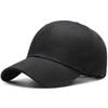 Chapéu Boné Masculino Moderno Preto com Aba Versão Coreana Mais Fácil de Combinar Boné de Beisebol Masculino Primavera e Outono Chapéu de Sol Casual de Marca Moderna para Proteção Solar Feminino
