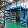 Fábrica de estantes de plataforma loft em Dongguan, oficina, armazém, mezanino de dois andares, construção de plataforma de aço com vigas I para uso industrial pesado