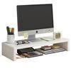 Suporte Elevado para Monitor de Computador de Mesa Suporte Base para Laptop Prateleira de Armazenamento de Mesa