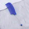 Pente Criativo DIY com Contas, Pente Portátil Curvo de Plástico Doméstico com Cauda Pontiaguda, Pente Fino Liso para Cachear Cabelo, Cuidados com o Cabelo no Atacado