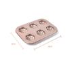 Molde para Pastel Qiantuan Seiko Acero al Carbono Horneado Pétalos Bandeja para Hornear Molde DIY Horneado Bandeja Pequeña para Hornear Juego para el Hogar