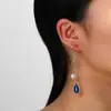 Novedades de Verano Moda Transfronteriza Europea y Americana Estilo Vacaciones en la Playa Aleación Estrella de Mar Perla de Imitación Concha Pendientes para Mujer Venta al por Mayor