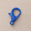 Atacado do Fabricante Fecho de Lagosta Colorido Pintado Grande e Pequeno Cor de Doce Liga de Zinco Tinta Spray Fivela de Conexão para Colar Pulseira