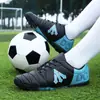 Chuteiras de Futebol com Travas Longas Modelo Novo Transfronteiriças para Homens, Baixo, Competição Estudantil, Treinamento, Chuteiras Esportivas Tf
