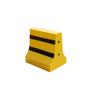 Bolardos de Aislamiento Amarillo-Negro/Rojo-Blanco Barreras de Tráfico Divisores de Tráfico Anticolisión Instalaciones de Protección para Desvíos de Tráfico Vial Vallas de Bloqueo Bolardos de Aislamiento de Cemento