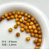[Cuentas de madera de 8 mm] Ébano zen negro madera de alas de pollo sándalo rojo sangre cuentas pulsera diy material de accesorios de doble anillo