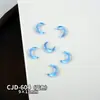Promoção Quente Decorações Fofas de Unhas com Diamantes Mocha Cor Aurora Borboleta de Fundo Plano Estrela Lua Brocas para Unhas Acessórios