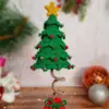 Nuevos Adornos Navideños de Dibujos Animados de Moda para Estaciones Independientes de Comercio Transfronterizo, Adornos Tejidos a Mano para Árboles de Navidad en Maceta