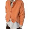 Camisola Feminina Estilo Hong Kong Outono e Inverno Feminino Solto Estilo Coreano ins Elegante Estilo Preguiçoso Estilo Japonês Jaqueta Cardigan de Malha