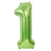 Globos de Aluminio con Números Grandes Versión Americana de 40 pulgadas para Decoración de Fiesta de Cumpleaños Globos de Aluminio con Números