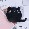 Amazon transfronterizo nuevo tejido a mano puro ratón lindo decoraciones de Halloween tapete aislante térmico posavasos al por mayor