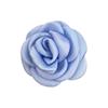 Camélia de Borda Queimada 6cm Acessórios de Joias Infantis Flor Rosa de Borda Assada Feita à Mão Broche Corsage Ponto