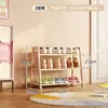 Sapateira simples, pequeno armário de sapatos de várias camadas para dormitórios, adequado para uso doméstico, hall de entrada e apartamentos de aluguel; um sapateiro estiloso no estilo "ins" para organizar sapatos
