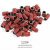 Cabeça de lixamento de unha anel de lixa máquina de lixar anel de lixa 80#120#180# 100 por pacote