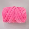 Hilo de Terciopelo Islandés Transfronterizo Núcleo Ohhio Hilo de Algodón Retorcido DIY Hilo para Manta Tejida a Mano Lavable a Máquina Hilo de Tejido Extra Grueso