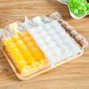 Saco de gelo descartável auto-selante de 10 peças, saco para conservação de alimentos frescos, cubos de gelo congelados, grade de gelo selada