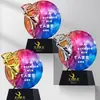 Trofeo de Metal Personalizado con Cristales para Competiciones Escolares Infantiles, Danza Latina, Ballet, Yoga, Souvenir de Competición de Danza Cuadrada