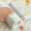 Juego de sábanas de gasa de doble capa para maternidad e infantil Clase A, pieza individual para estudiantes, sábana individual/doble para dormitorio, juego de tres piezas de funda de almohada, adecuado para todas las estaciones