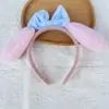 Linda Diadema de Cabeza de Oso de Amor Tridimensional Orejas de Peluche de Celebridad de Internet Dibujos Animados Diadema para Lavado de Cara Accesorios para el Cabello Versátiles de Celebridad de Internet Venta al por Mayor