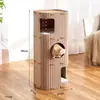 Casa para Gatos de Múltiples Niveles en Stock para Hogares con Múltiples Mascotas, Estructura para Trepar Gatos, Tablero Rascador para Gatos, Todo en Uno, Adecuado para Todas las Estaciones, Resistente al Desgaste y a los Arañazos