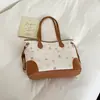 Bolsas estampadas de moda para primavera y verano para mujer, nuevo modelo de moda 2026, bolsa de mano tipo tote de cubo de gran capacidad para el día a día