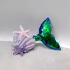 Pasador de Cola de Sirena de Dibujos Animados Pasador Fresco para Niña Pinza Lateral para el Lado Pinza de Lentejuelas para Niños Pinza para Flequillo Accesorios para el Cabello
