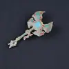 Animación Bidimensional Batalla de Dos Ciudades Arma Insignia Metálica Personalizada Periférico de Juego Artesanía de Esmalte Insignia Personalizada