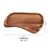 Ventas Directas de Fábrica Madera de Acacia Preferida Tabla para Sushi Pizza Pan Plato de Cena Tabla de Cortar Bandeja Venta al por Mayor