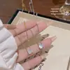 Corea del Sur nueva joyería para mujer collar colgante de alta gama todo partido temperamento cadena para clavícula de acero de titanio diseño collar de azúcar