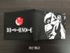 Death Note Dibujo Animado Alrededor de Estudiantes Hombres y Mujeres PU Cartera de Cuero Plegable Cartera Corta Tarjetero Monedero