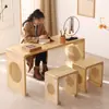 Nueva Mesa de Estudios Nacionales Chinos Mesa Antigua de Madera Maciza Clase de Entrenamiento Escritorio de Estudiante Ir Ceremonia del Té Mesa de Caligrafía y Pintura
