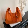 Bolsa de Mano Transfronteriza para Mujer, Gran Capacidad, Adecuada para Primavera y Verano, Se Puede Usar Cruzada, Nueva Bolsa de Tela Casual 2026, Bolso Tipo Dumpling para Estudiante Universitario