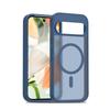 Adequado para Capa de Celular Magnética Escudo Prateado para Google Pixel11Pro, Capa com Sensação de Pele para Pixel10, Capa Protetora Anti-Queda para Pixel9