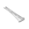 Plata de Ley 925 Redonda de un Solo Círculo Hecha a Mano DIY Joyería Pulsera Collar Conexión Final Accesorios Fábrica Stock Listo Entrega 48H