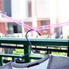Tendedero a Prueba de Viento y Antideslizante para Lavar y Secar en Interiores y Exteriores Tipo Valla Cuerda para Secar Ropa Cuerda para Secar Ropa