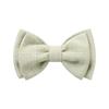 Corbata de lazo británica para niños, pin de corbata de lazo de seda tapiz, disfraz de niña de las flores para bebé, accesorios de lazo, una generación de cabello