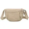 Bolso Pequeño Cruzado de Nailon, Bolso Versátil para Teléfono Móvil, Bolso de Hombro Ligero Casual de Color Sólido, Bolso Tipo Dumpling de Color Sólido para Exteriores