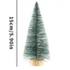 Suprimentos para Decoração de Natal Mini Árvore de Natal Arranjo Festivo para Atmosfera Caseira Árvore de Pinha Colorida Árvore de Pinheiro Pequena Artificial