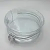 Bolsa de almacenamiento redonda de PVC de 14 cm, bolsa transparente a prueba de polvo para exhibir muñecos de algodón para paseos de bebés, cajas ciegas, directo del fabricante