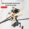 Carbono Luya Ma Boca Rod L Alto Carbono Solid Rod Ligeiramente Reto Punho Pistola Micro-objeto Set Novo Road Slide Luya Rod