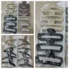 Presilha de Cabelo Extra Grande para Cabelos Grossos, Presilha Quadrada Fosca Tipo Tubarão para Penteados na Nuca, Acessório de Cabelo