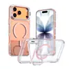 Adecuado para iPhone 18 Pro Max Segunda Generación Xuncai Funda de Teléfono con Soporte Magnético Apple 16 Pro Transparente 15 Set