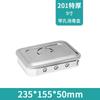 Caja de Esterilización Cuadrada para Instrumentos Quirúrgicos de Acero Inoxidable 304 con Agujeros y Tapa, Caja de Esterilización Cuadrada Médica de Acero Inoxidable