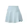 Pantalón Falda Deportiva Transpirable de Poliéster con Bolsillo Lateral, Corte Ajustado, para Correr, Fitness, Tenis, Anti-Exposición, Falso Dos Piezas, Falda de Yoga