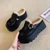 Birkenstock de Pelúcia com Solado Grosso de Algodão Fechado Meia-calça Feminina para Uso Externo 2026 Novo Estilo de Inverno Meia-calça de Aparência Alta Botas de Neve