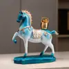 Novos Enfeites de Estilo Chinês para Riqueza Imediata, Cavalos do Zodíaco Atacado para Decoração de Sala de Estar, Decorações de Entrada e Escritório, Presentes de Inauguração